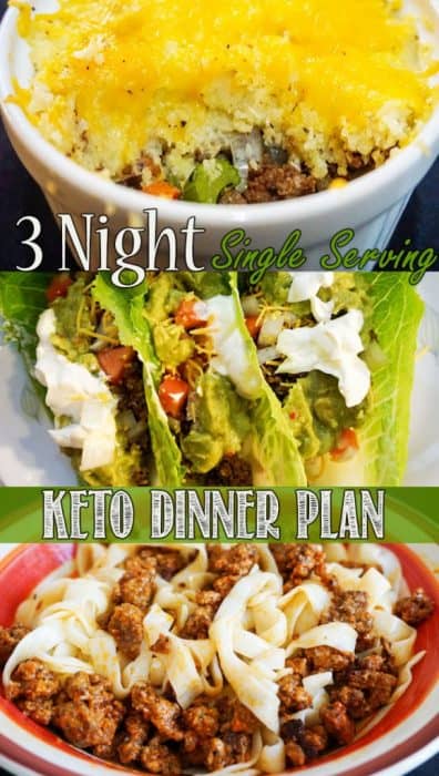 Single Serve Keto Dinners | While Matt Was Away… - KetoConnect
