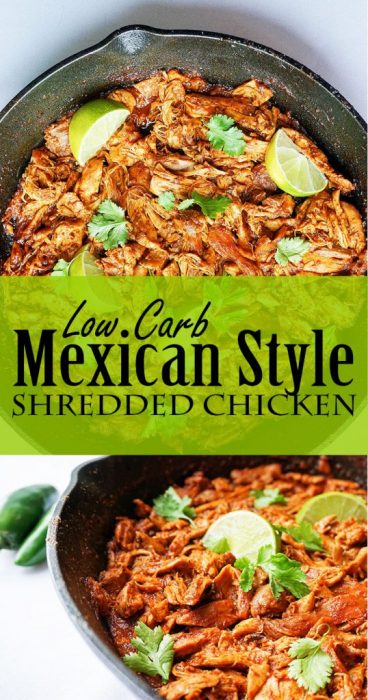 Mexican Shredded Chicken | No Crock Pot Required - KetoConnect