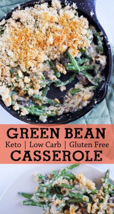 Low Carb Green Bean Casserole - KetoConnect