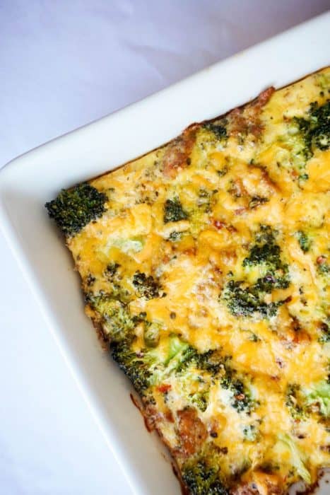 Low Carb Breakfast Casserole - KetoConnect