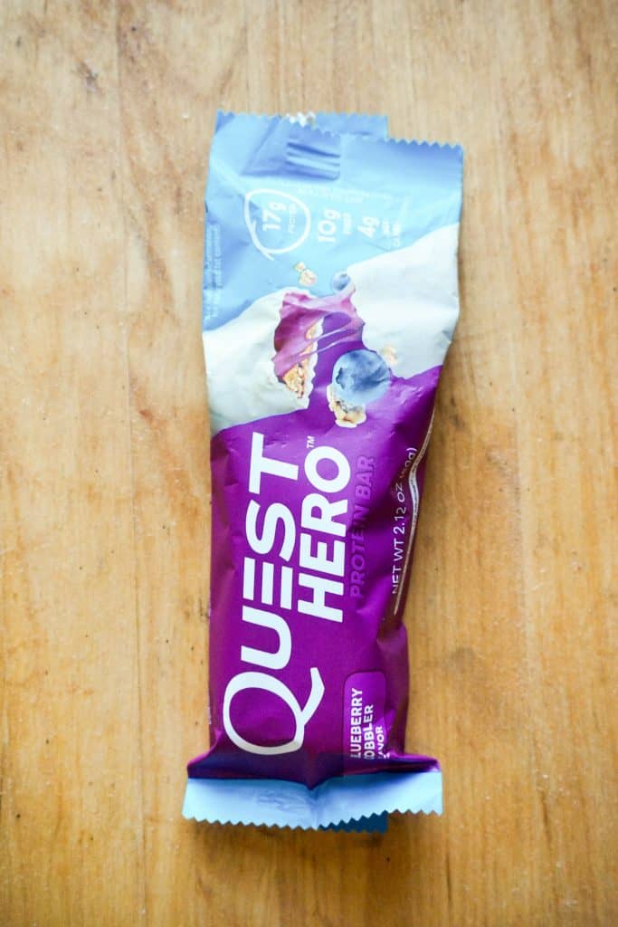 low carb protein bars quest hero bar