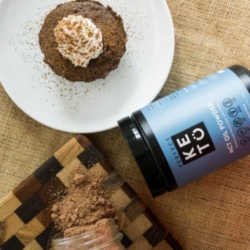 Chocolate Mug Cake Mix | Perfect Keto MCT Powder! - KetoConnect