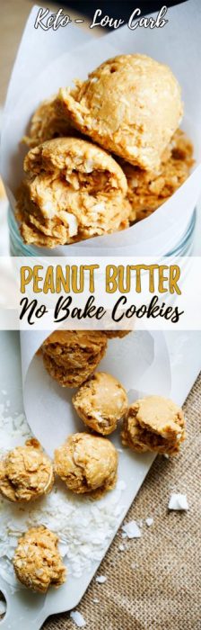 Make these No Bake Peanut Butter Balls next time you're looking to satisfy you're sweet tooth for a quick to whip up, fatty dessert!