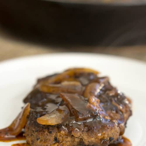 Keto Salisbury Steak | Mushroom And Onion Gravy! - KetoConnect
