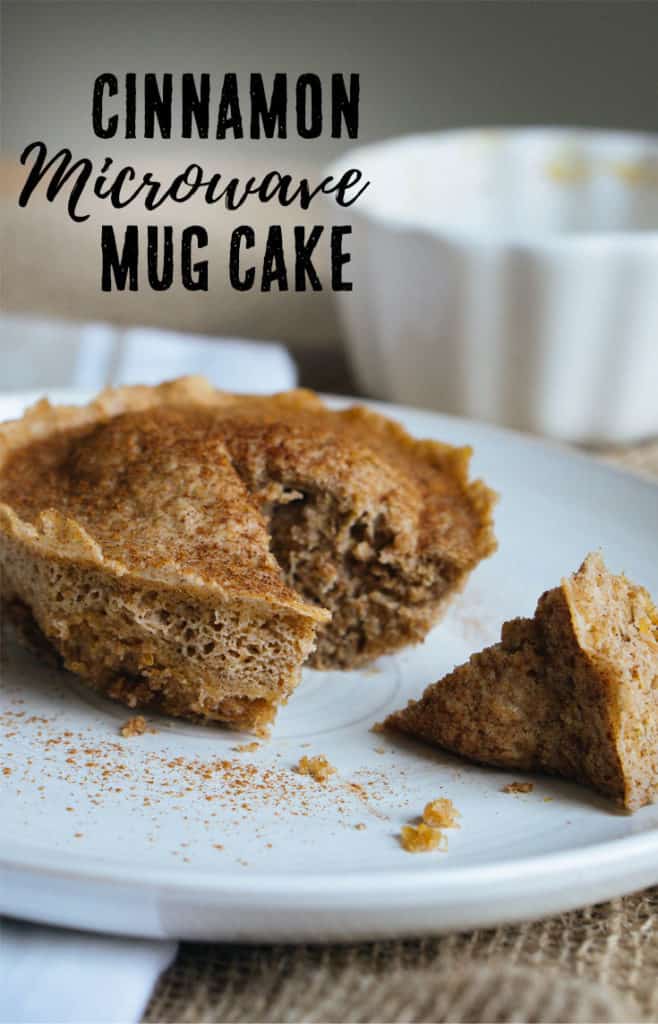 Easy Cinnamon Cake In A Mug! KetoConnect