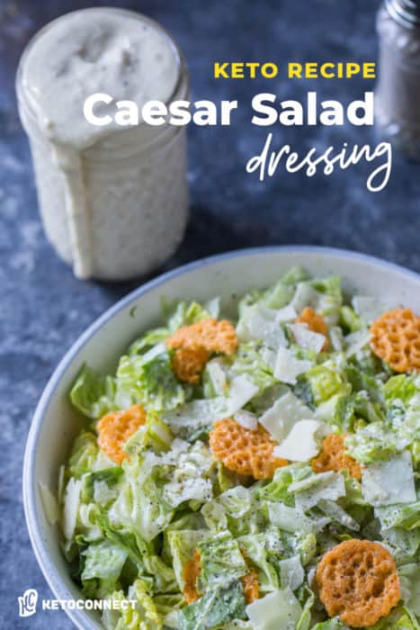 Homemade Keto Caesar Dressing - KetoConnect