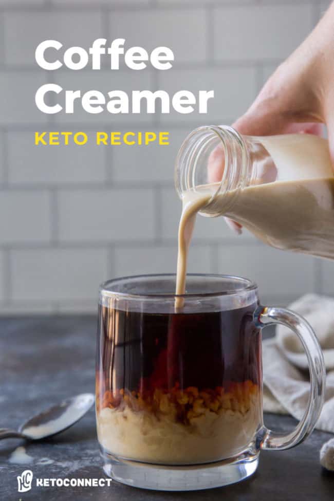 Keto Creamer | Smooth And Sweet Coffee Creamer - KetoConnect