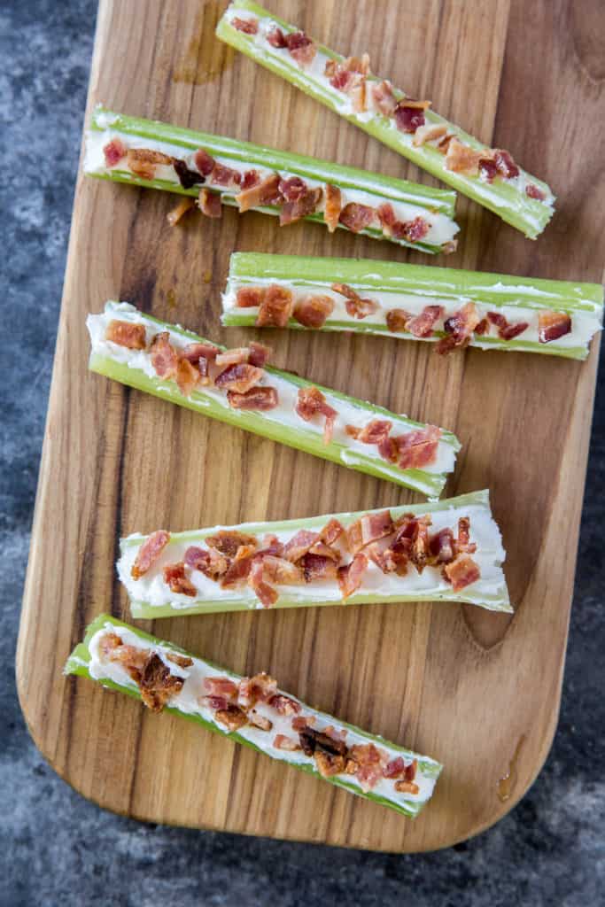 Stuffed Celery | Three Ways! - KetoConnect