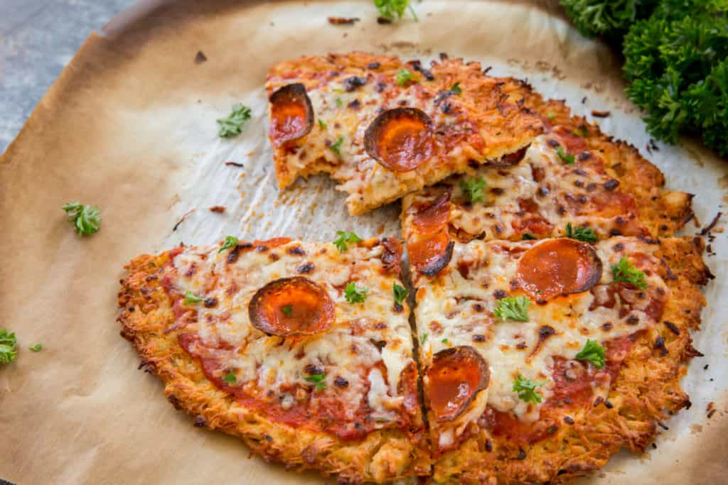 ZERO Carb Chicken Crust Pizza Recipe | Best Chicken Pizza Crust