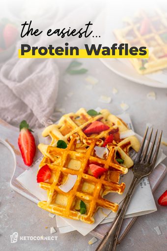 Fluffy Keto Protein Waffles - 2g Carbs - KetoConnect