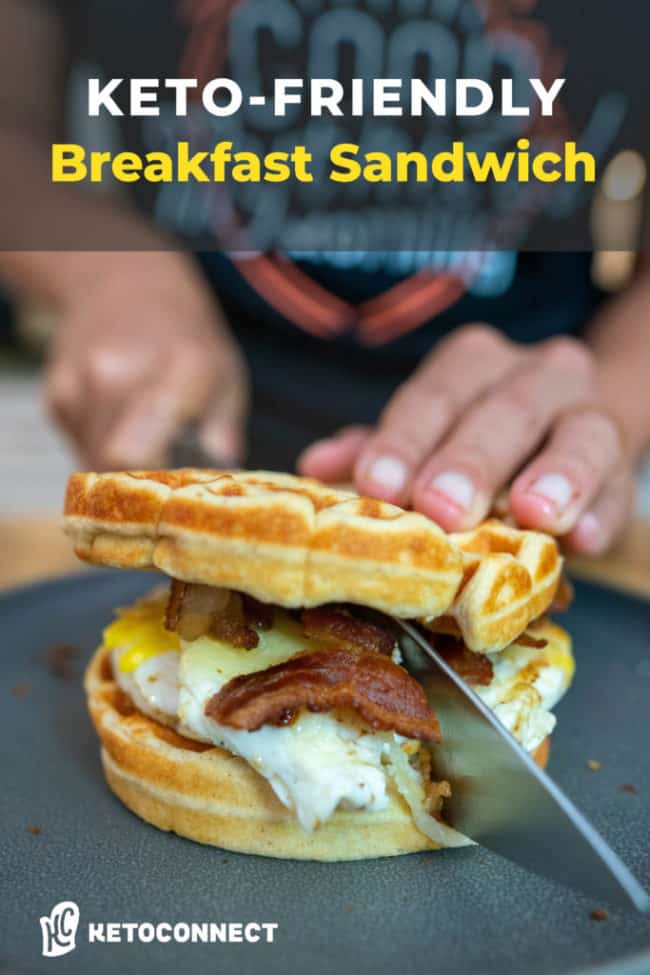 Keto Breakfast Sandwich Birch Benders Toaster Waffles Ketoconnect 8239