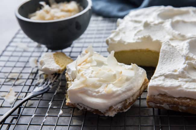 Keto Coconut Cake | Nut Free! - KetoConnect