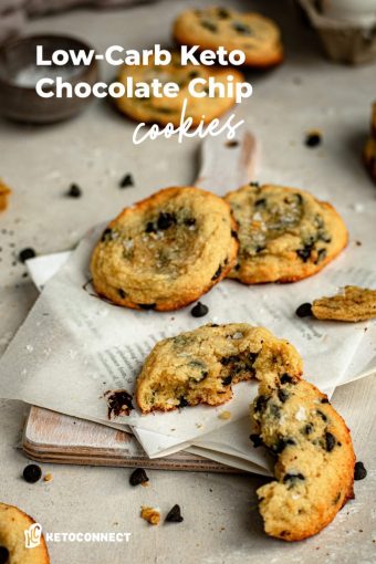 The BEST Keto Chocolate Chip Cookies (Soft And Chewy)- KetoConnect