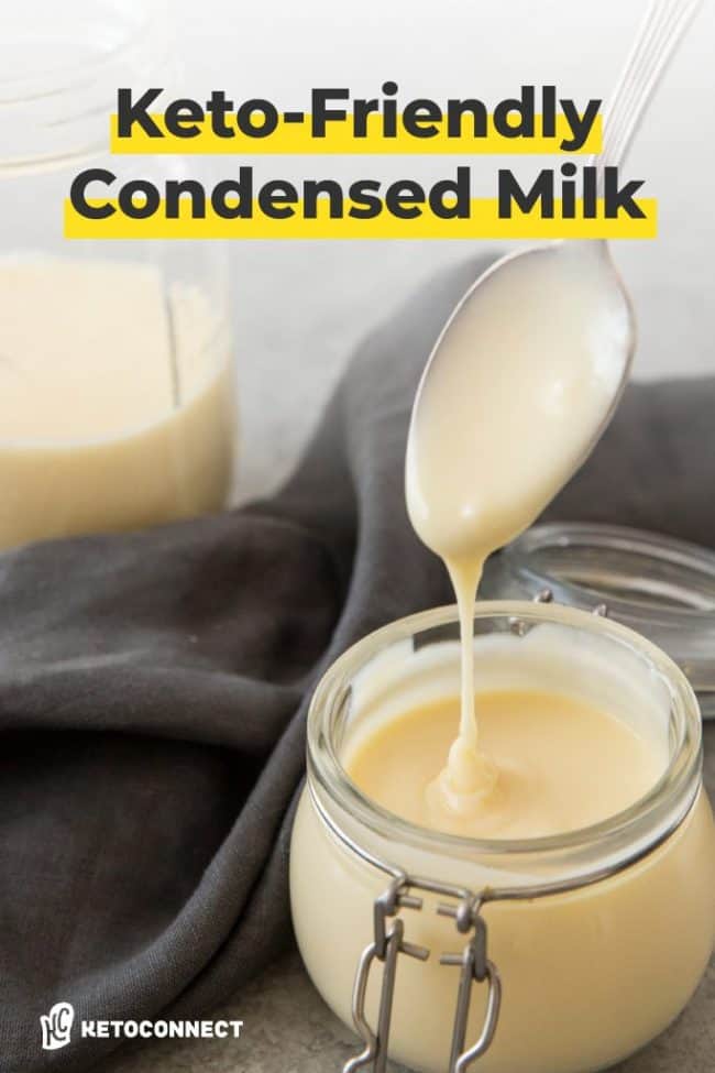 Sugar Free Keto Condensed Milk (Only 3 Ingredients!) KetoConnect