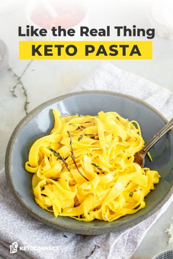 Homemade Keto Pasta - Just 3 Ingredients! - KetoConnect