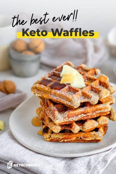 The Best Keto Waffles (Gluten & Sugar Free!) - KetoConnect