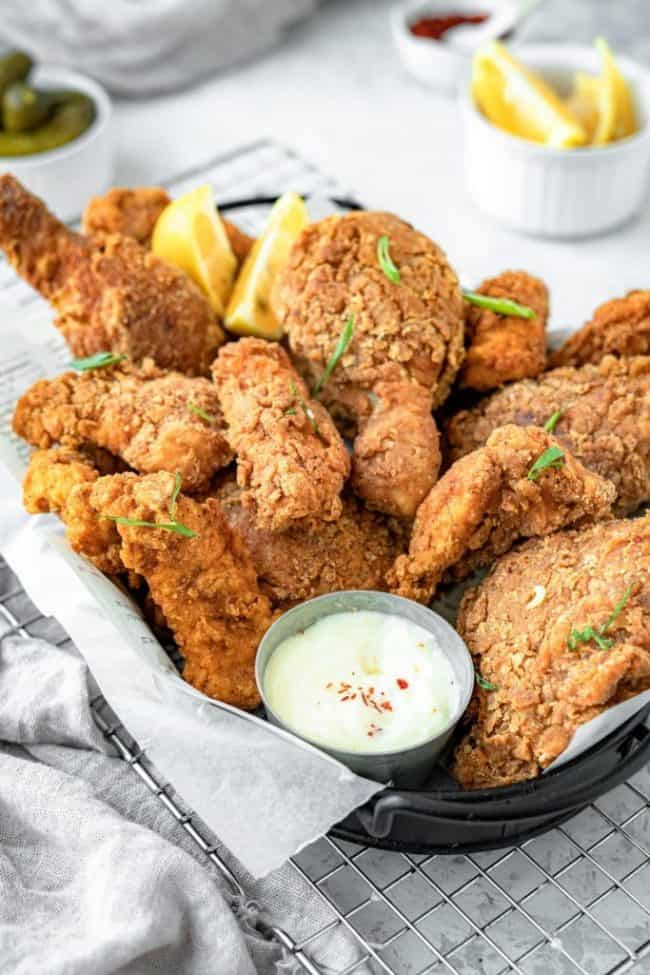 Extra Crispy Keto Fried Chicken - KetoConnect