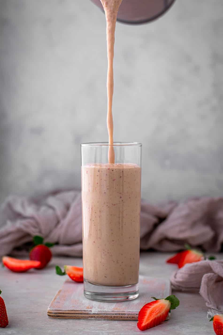 Strawberry Protein Shake, Keto Shakes