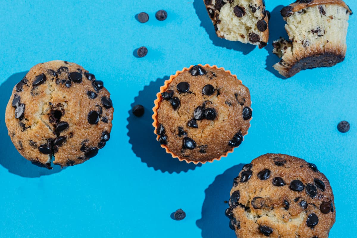 Keto Chocolate Chip Muffins One Bowl Recipe Ketoconnect