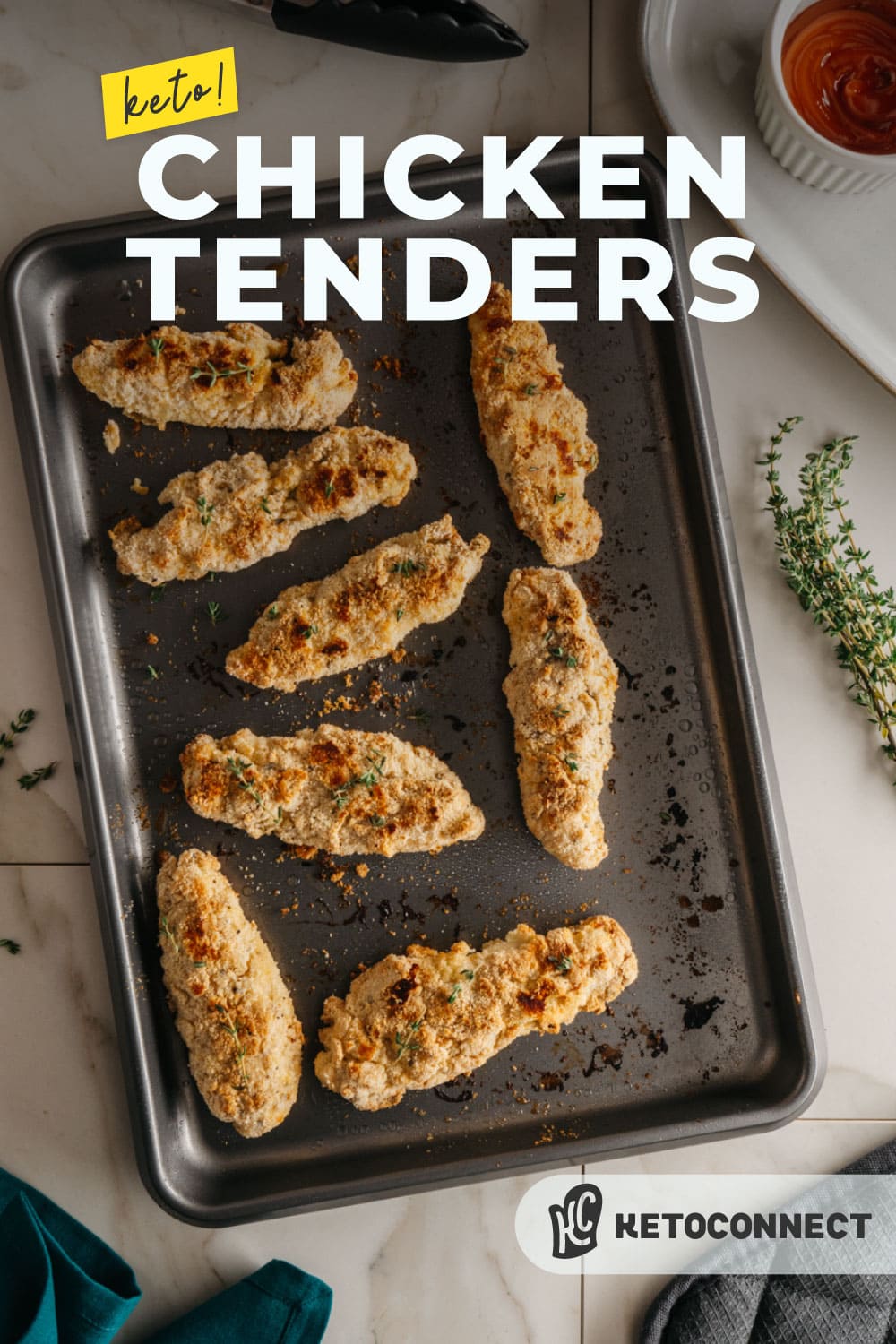 Baked Keto Chicken Tenders Just 2g Carbs Ketoconnect 4178