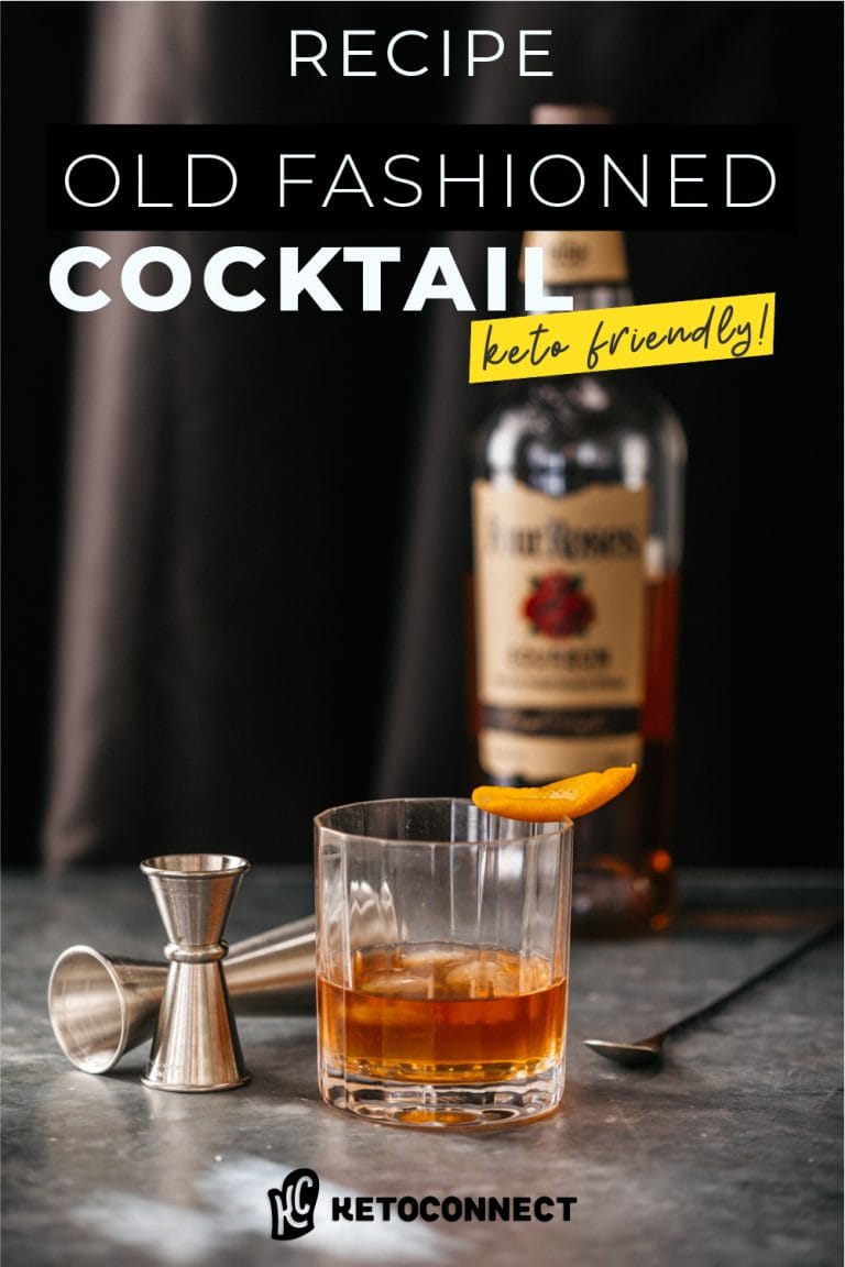 Keto Old Fashioned Cocktail Recipe - KetoConnect