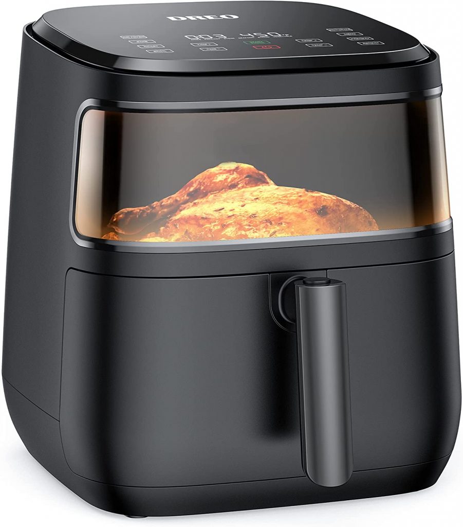 This family-sized air fryer has more than 4,500 reviews on  and it's  on sale