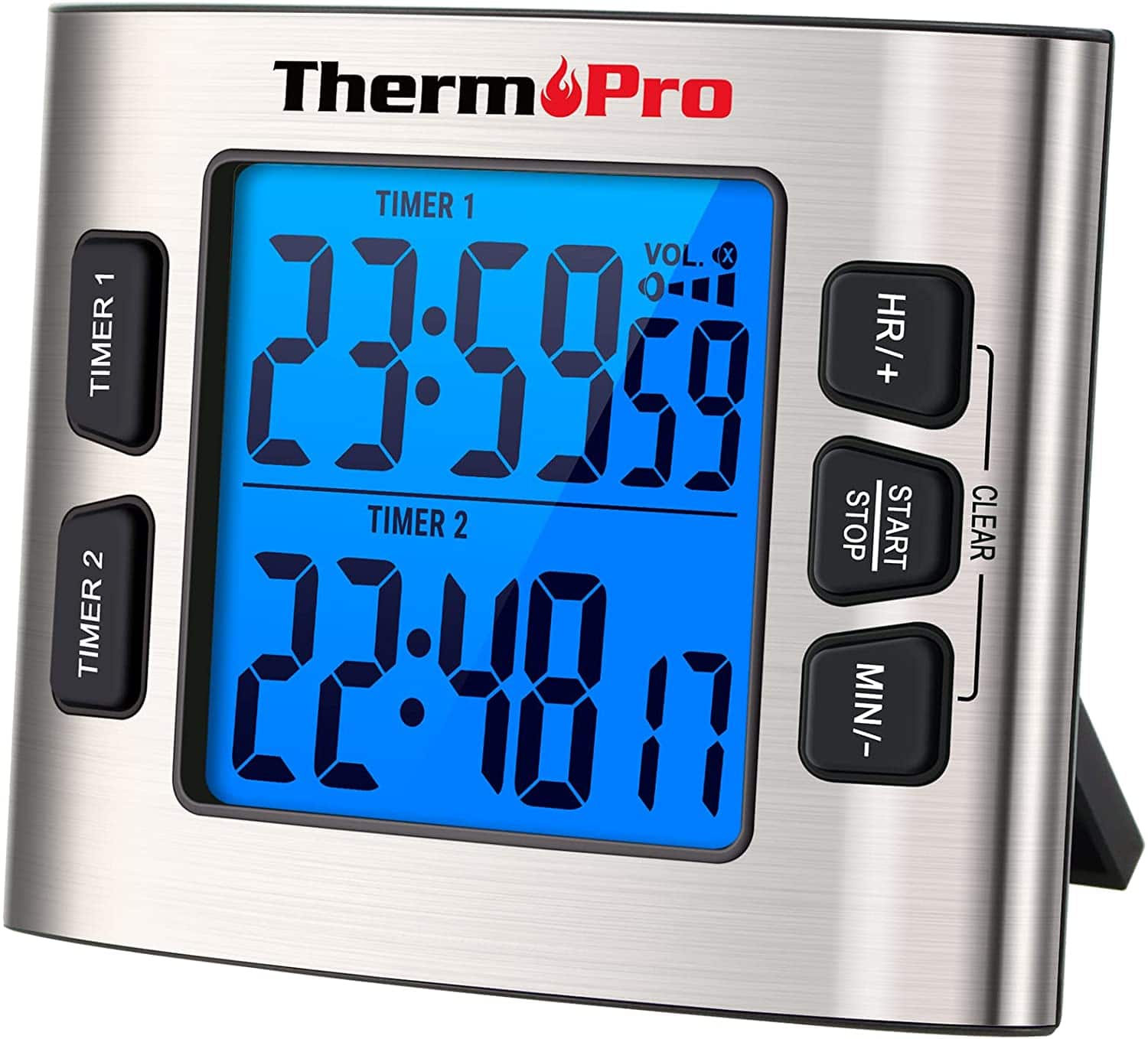 7 Best Kitchen Timers For Home Cooks In 2024 KetoConnect   ThermoPro TM02 Digital Kitchen Timer 